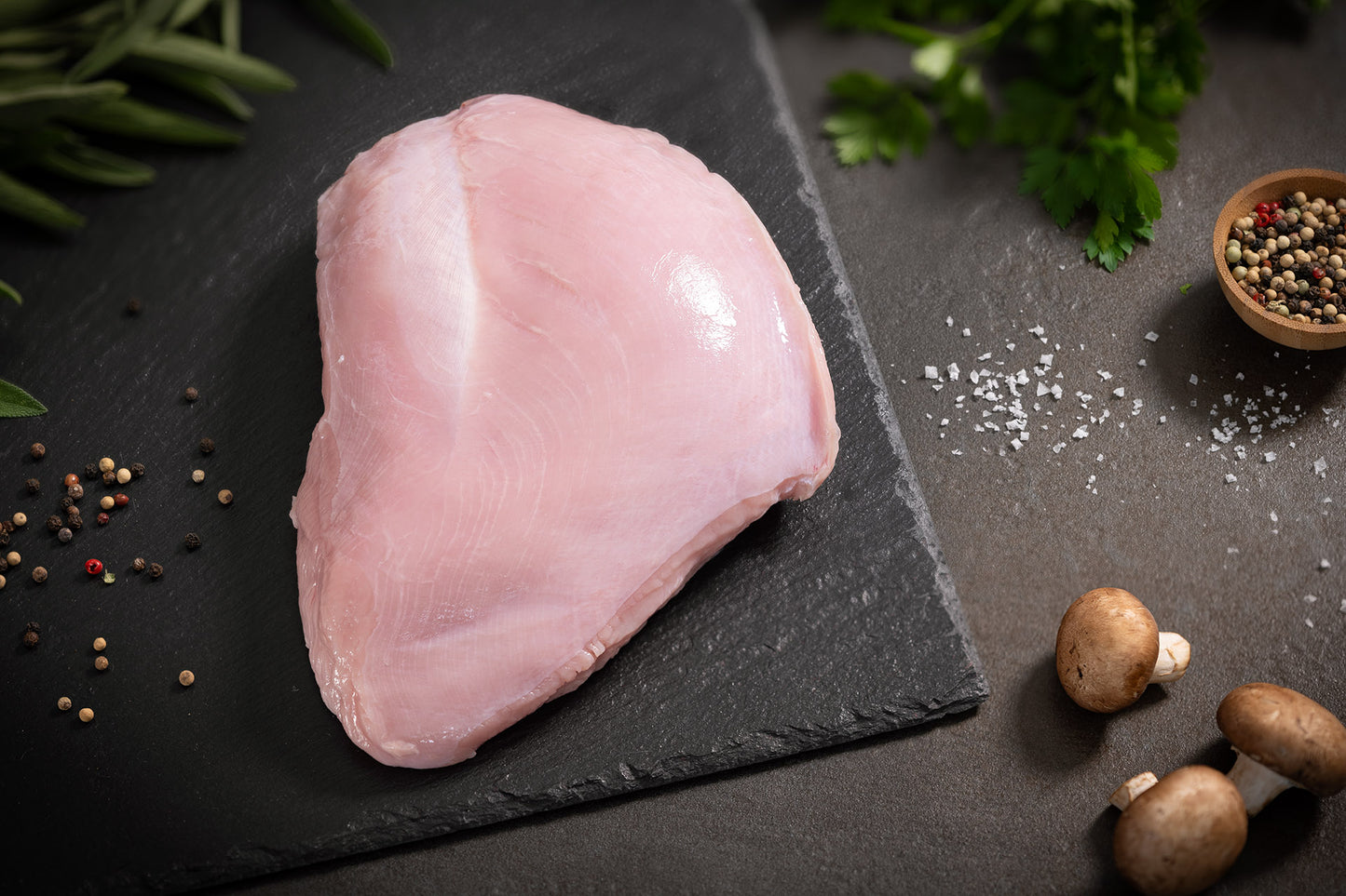 Bio-Putenbrustfilet ohne Haut