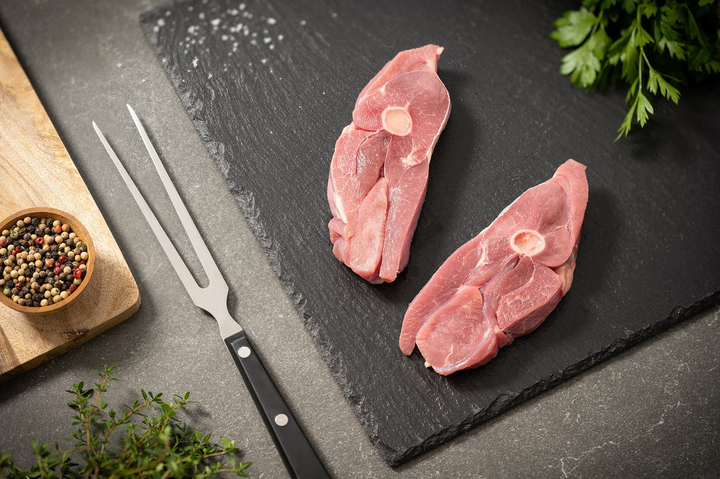 Bio-Puten-Holzfällersteaks