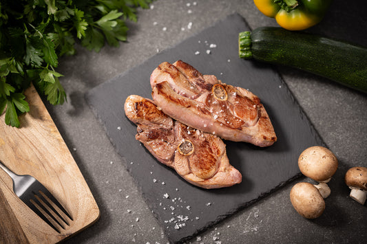 Bio-Puten-Holzfällersteaks