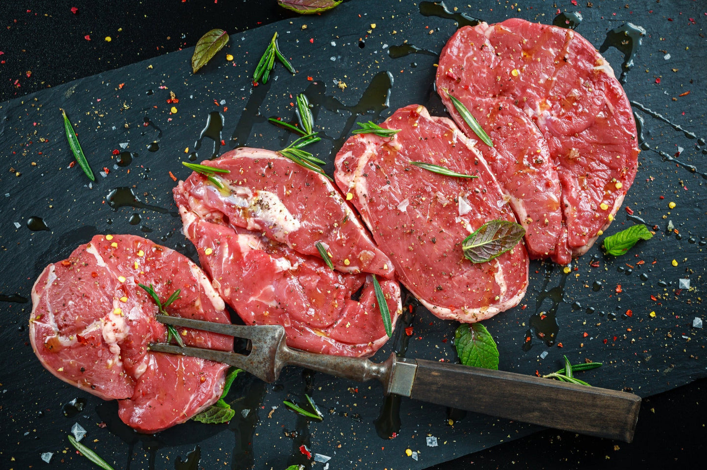 Bio Lammksteaks aus der Hüfte - 4 Stück