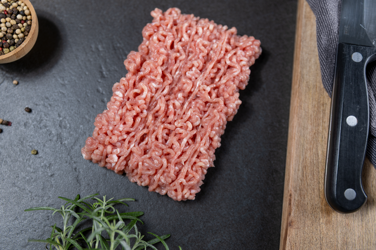 Bio Hähnchen Hackfleisch, gewürzt
